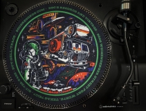 Docs Slipmat/@Retro Space Logo
