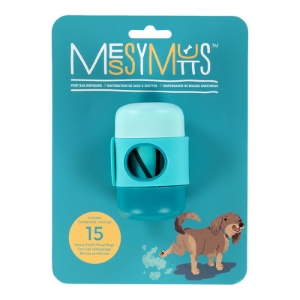 Messy Mutts Poop Bag Holder With Strap