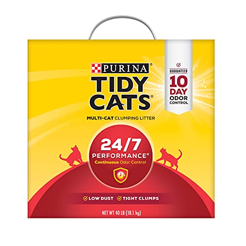 Tidy Cats-Scoop 24/7 Performance Continuous Odor Control for Multiple Cats Cat Litter