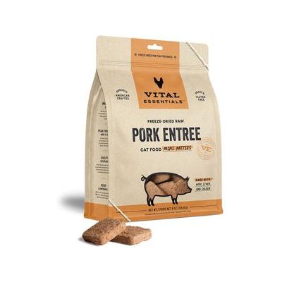 Vital Essentials-Pork Entree Mini Patties Freeze-Dried Raw Cat Food