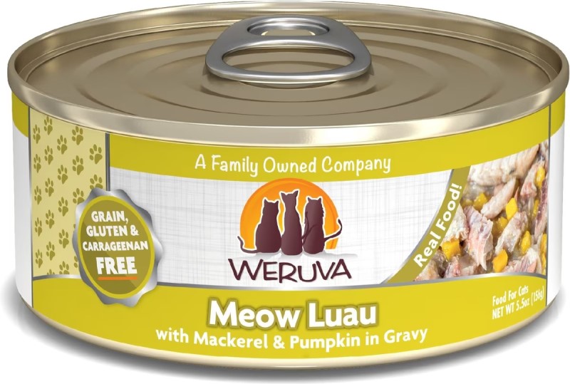 Weruva-Meow Luau With Mackerel and Pumpkin Canned Cat Food