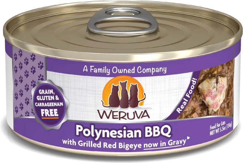 Weruva-Polynesian BBQ With Grilled Red Big Eye Canned Cat Food