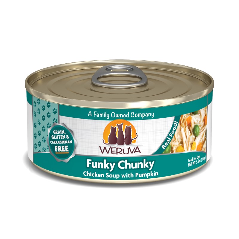 Weruva-Funky Chunky Chicken Soup with Pumpkin Canned Cat Food
