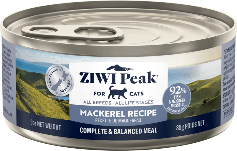 Ziwi Peak-Grain Free Mackerel Recipe Canned Cat Food
