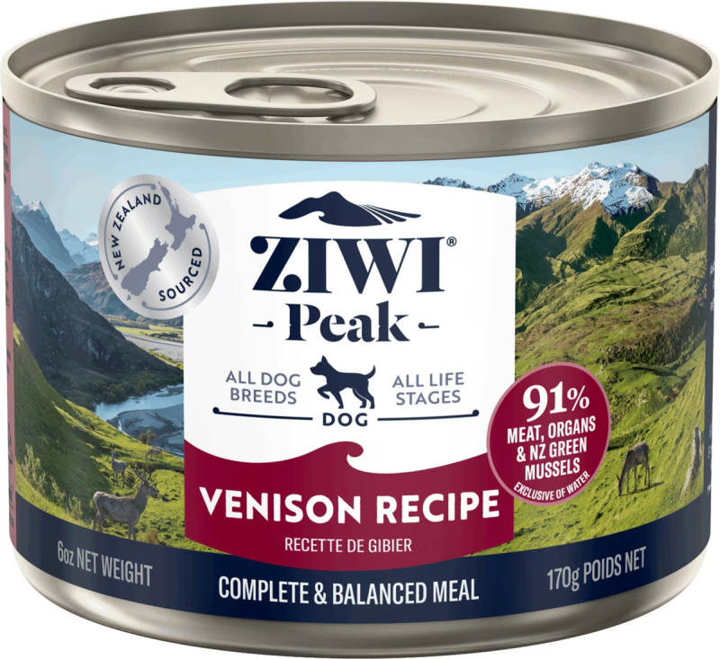Ziwi Peak-Grain Free Venison Recipe Canned Dog Food