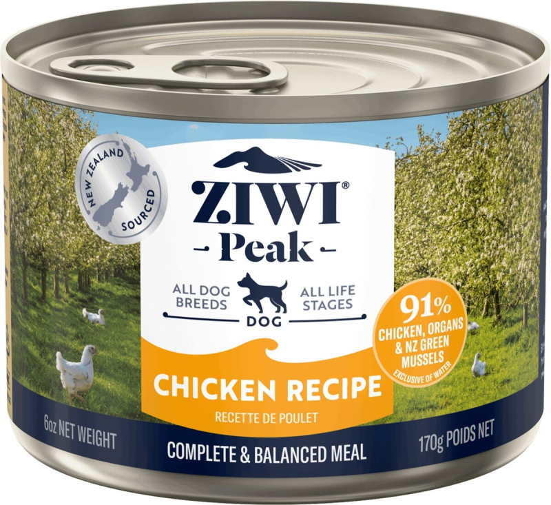 Ziwi Peak-Grain Free Free-Range Chicken Recipe Canned Dog Food