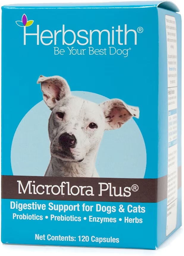 Herbsmith-Microflora Plus Digestive Support for Pets