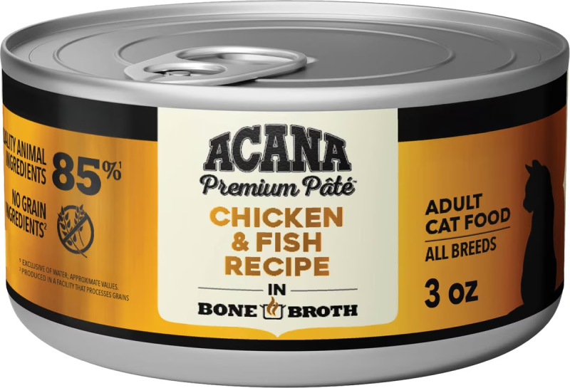 ACANA-Premium Pate Chicken & Fish Recipe Canned Cat Food