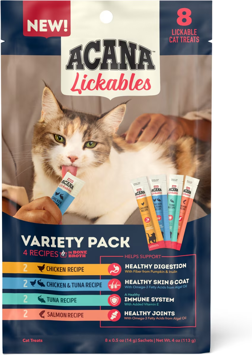 ACANA-Lickables Variety Pack Cat Treats