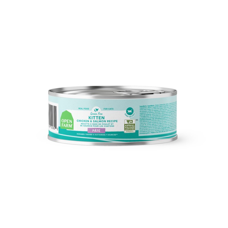 Open Farm-Grain Free Kitten Chicken & Salmon Wet Cat Food