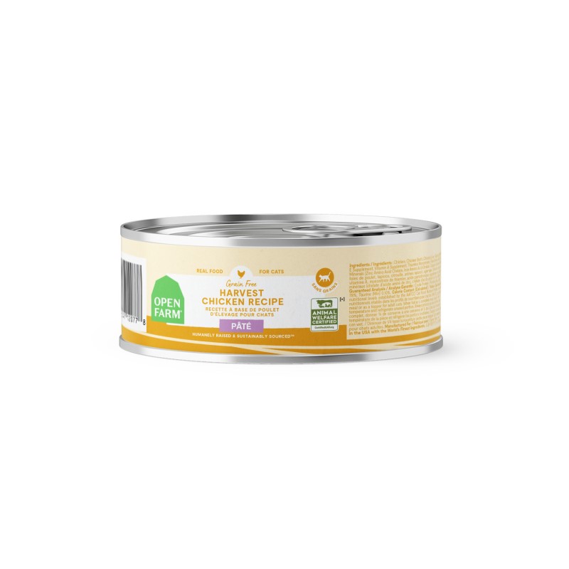 Open Farm-Grain Free Harvest Chicken Pate Wet Cat Food