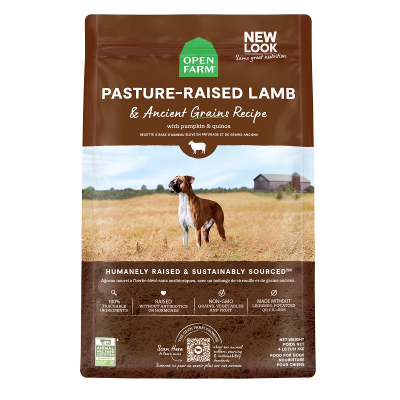 Open Farm-Pasture-Raised Lamb & Ancient Grains Dry Dog Food