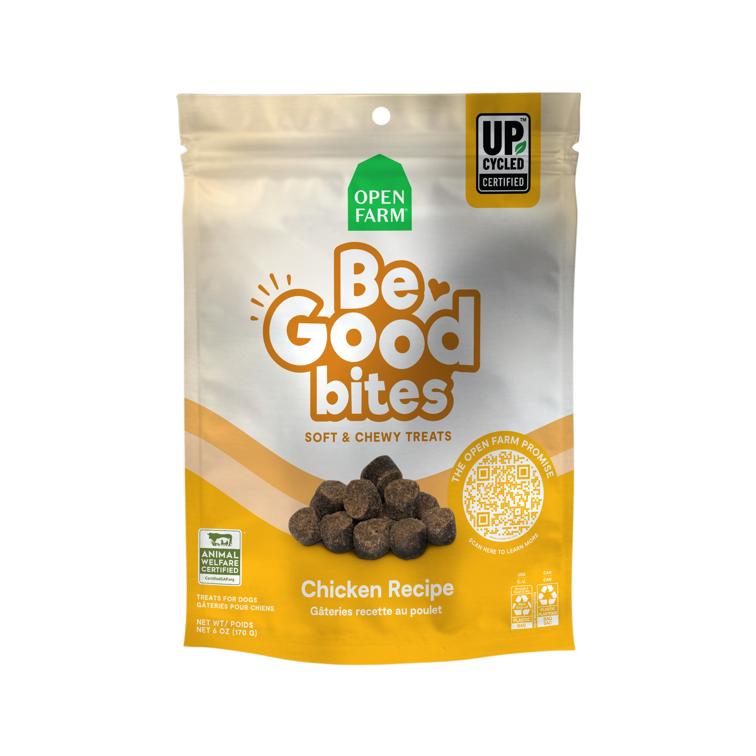 Open Farm-Be Good Bites Chicken Dog Treats