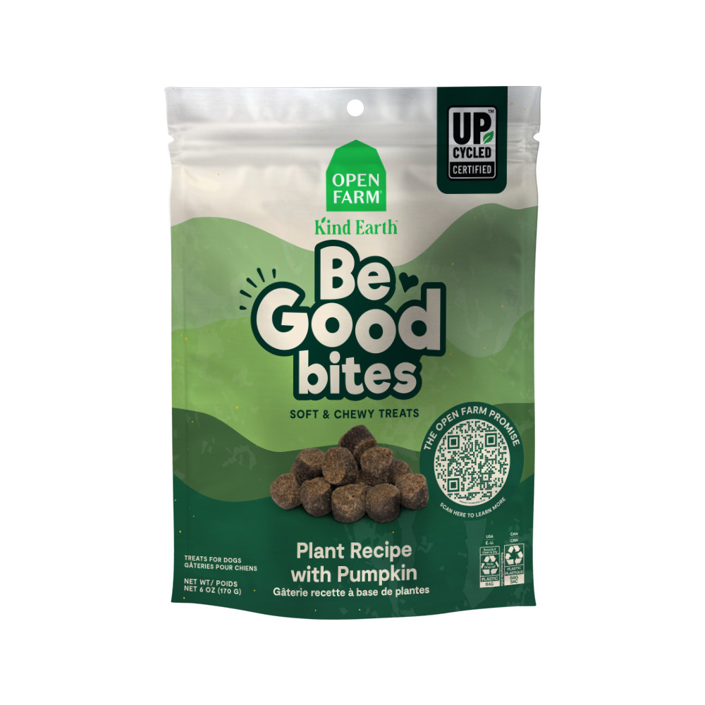 Open Farm-Be Good Bites Plant and Pumpkin Dog Treats