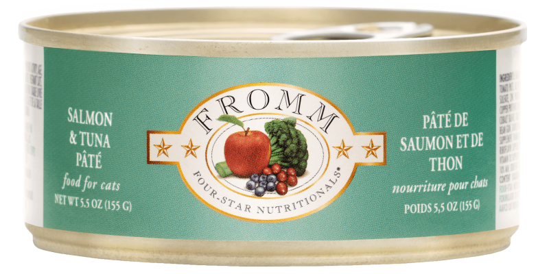 Fromm-Four-Star Grain-Free Salmon & Tuna Pate Canned Cat Food