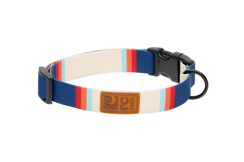 RC Pets-Eco Clip Collar for Dogs in Coastal Stripe Pattern