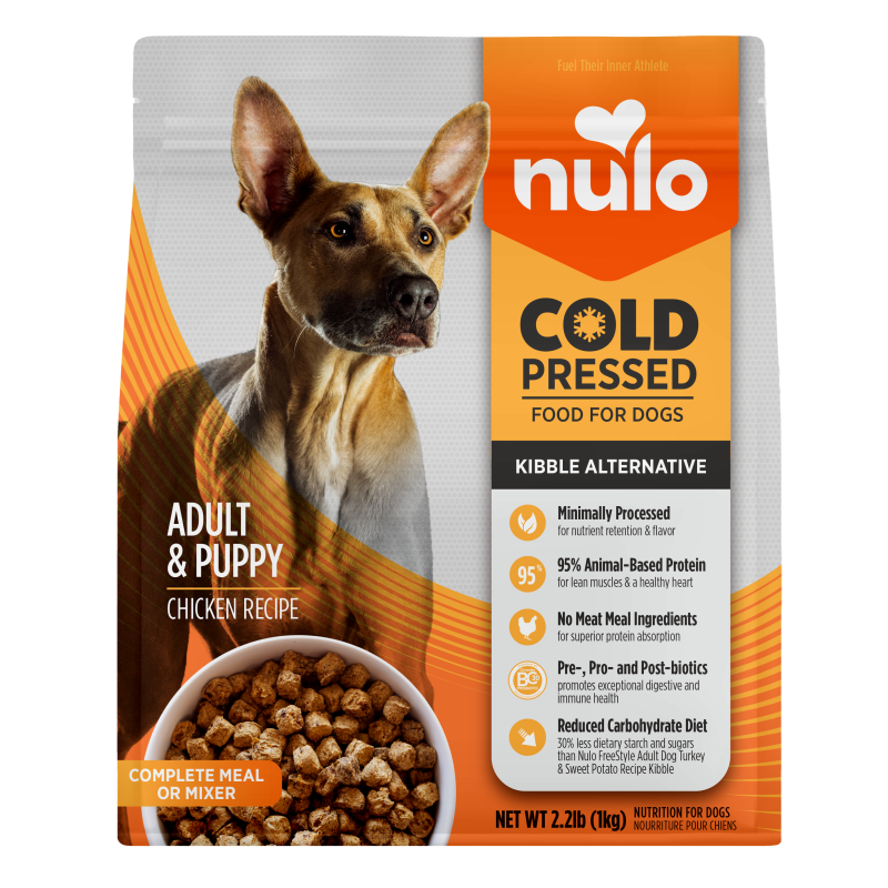 Nulo-Cold Pressed Puppy & Adult Grain-Free Chicken Recipe Dry Dog Food