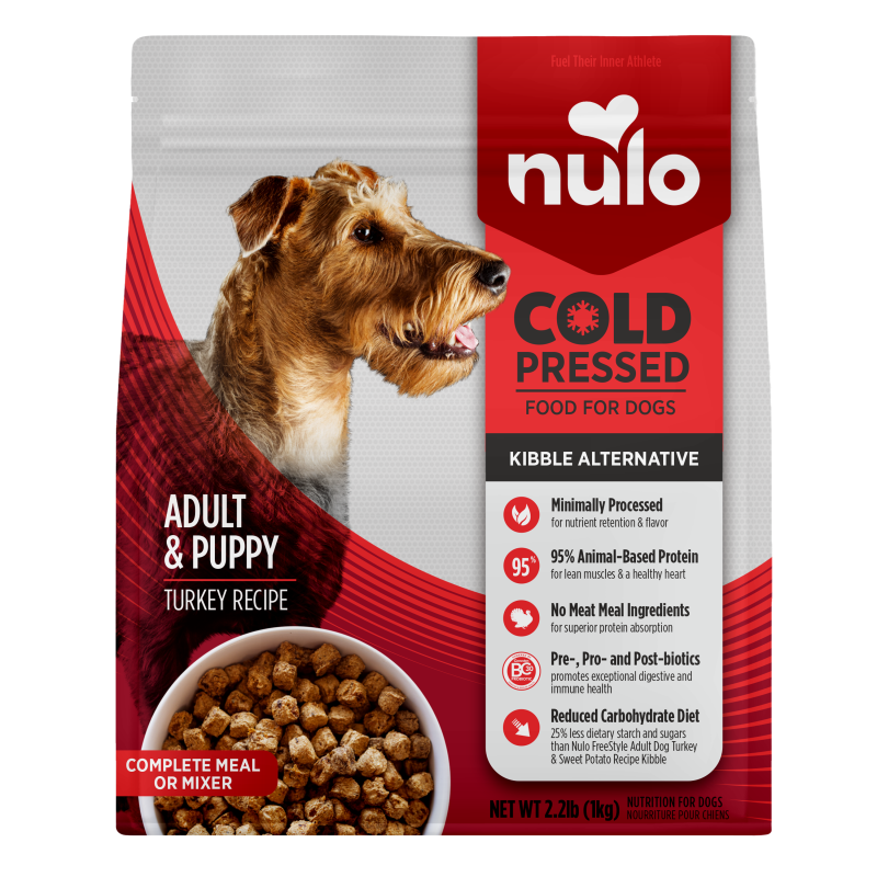 Nulo-Cold Pressed Puppy & Adult Grain-Free Turkey Recipe Dry Dog Food