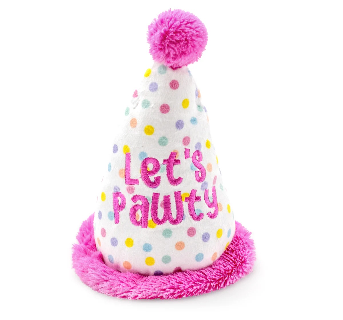 ThoozyPet-Birthday Hat Plush Dog Toy