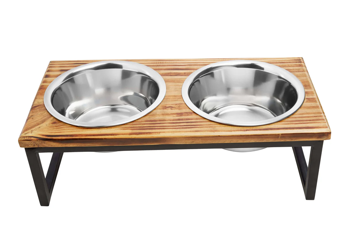 ThoozyPet-Contemporary Wooden Double Diner