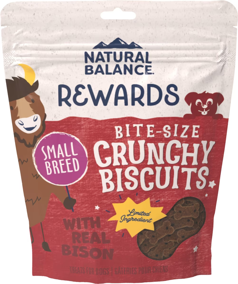 Natural Balance-L.I.T. Limited Ingredient Treats Sweet Potato and Bison Formula Dog Treats