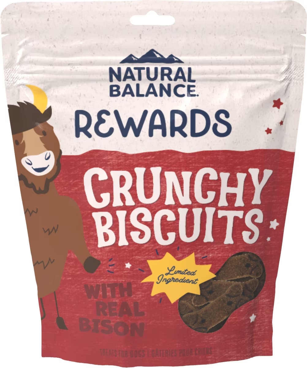 Natural Balance-L.I.T. Limited Ingredient Treats Sweet Potato and Bison Formula Dog Treats