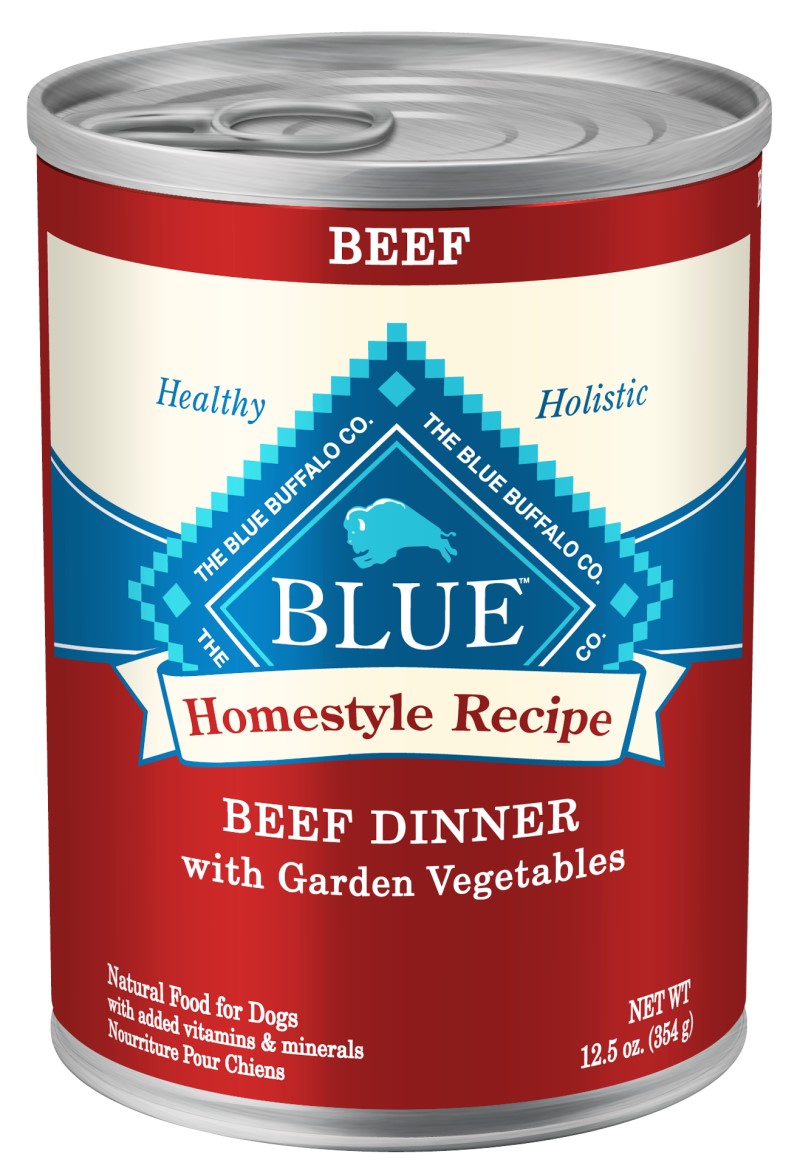 Blue Buffalo-Beef Dinner with Garden Vegetables & Sweet Potatoes
