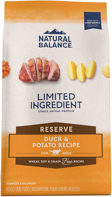 Natural Balance-Limited Ingredient Reserve Grain-Free Duck & Potato Recipe Dry Dog Food