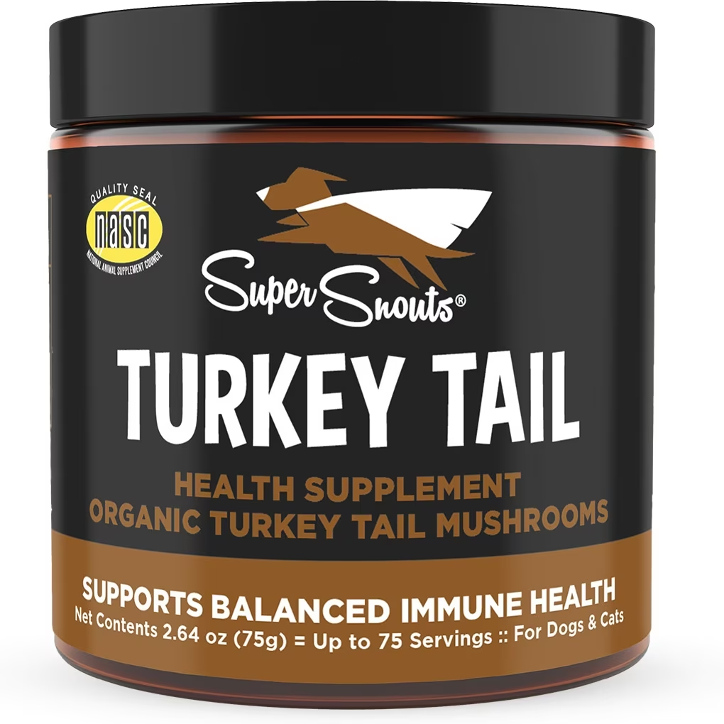 Super Snouts-Turkey Tail Powder Supplements for Dogs and Cats