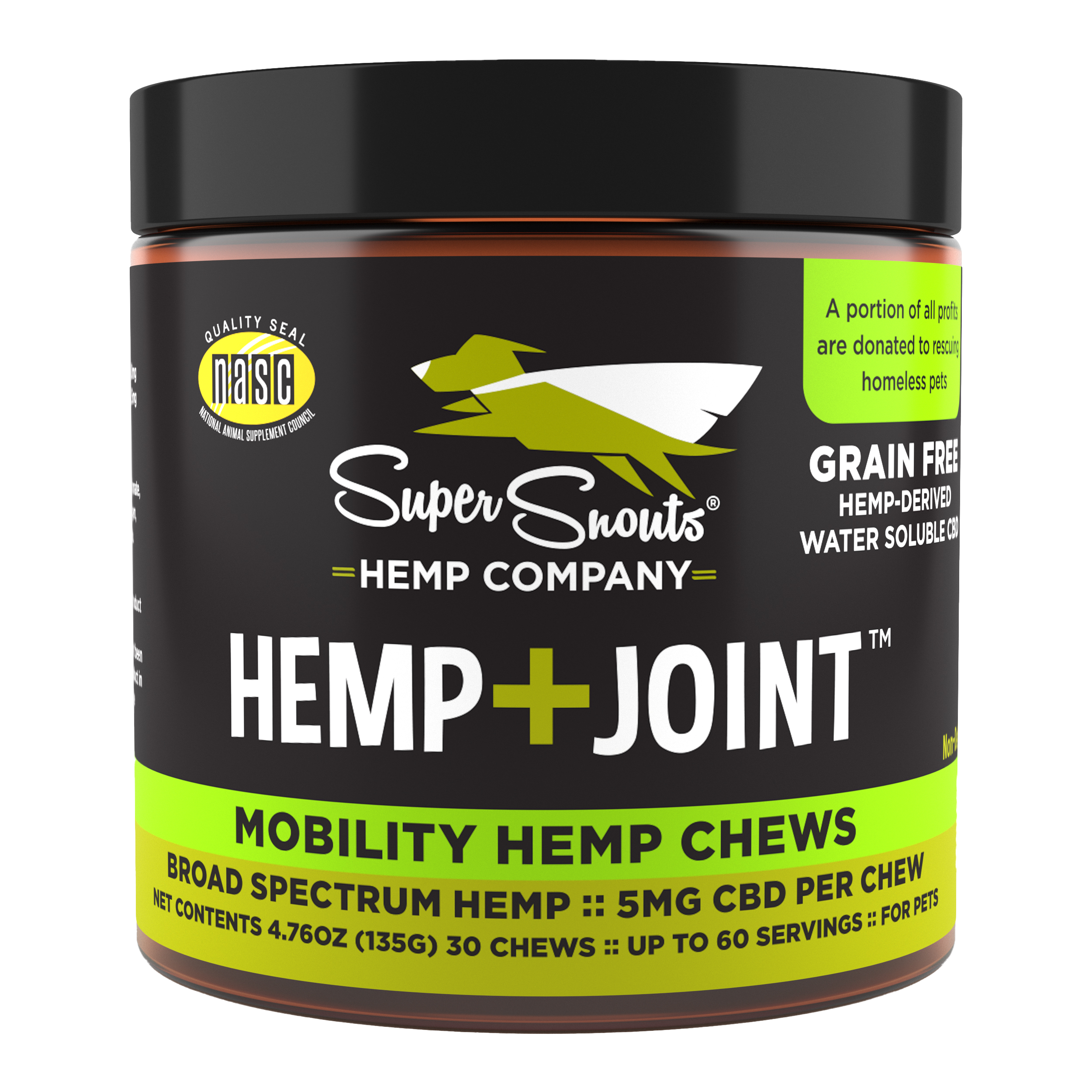 Super Snouts-Grain Free HEMP + JOINT Mobility Hemp Chews