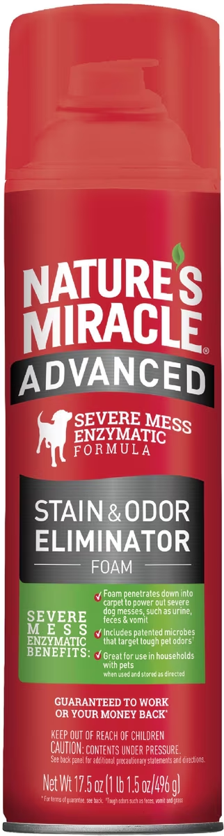 Natures Miracle Adv S&O Foam-17.5 Oz