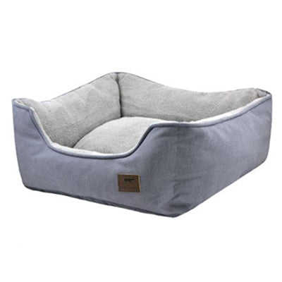 Tall Tails-Dream Chaser Charcoal Bolster Bed