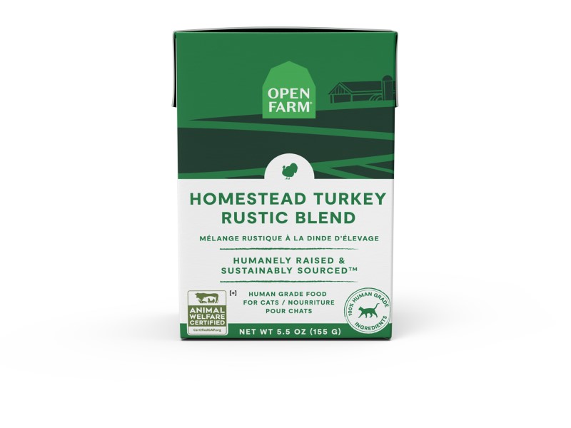 Open Farm-Grain Free Homestead Turkey Recipe Rustic Blend Wet Cat Food