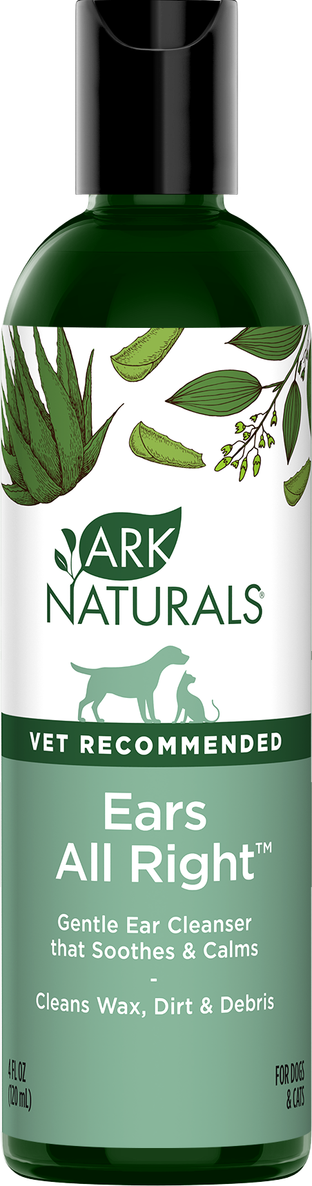 Ark Naturals-Ears All Right Cleaning Lotion For Dogs & Cats