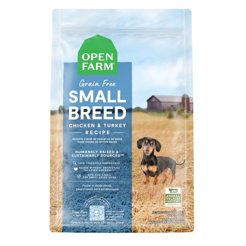 Open Farm-Grain-Free Small Breed Chicken and Turkey Recipe Dog Food