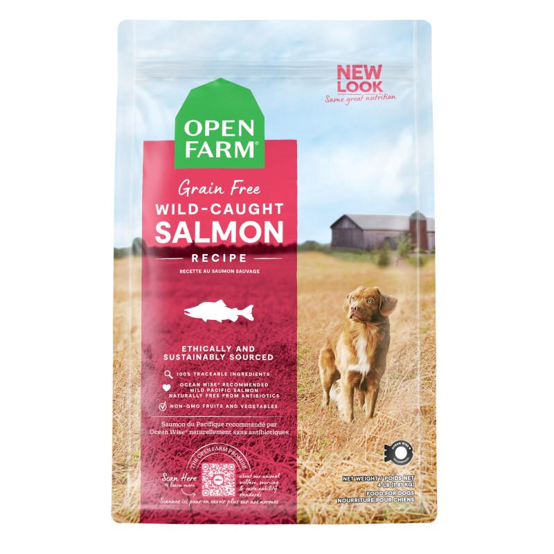 Open Farm-Grain-Free Wild-Caught Salmon Recipe Dry Dog Food