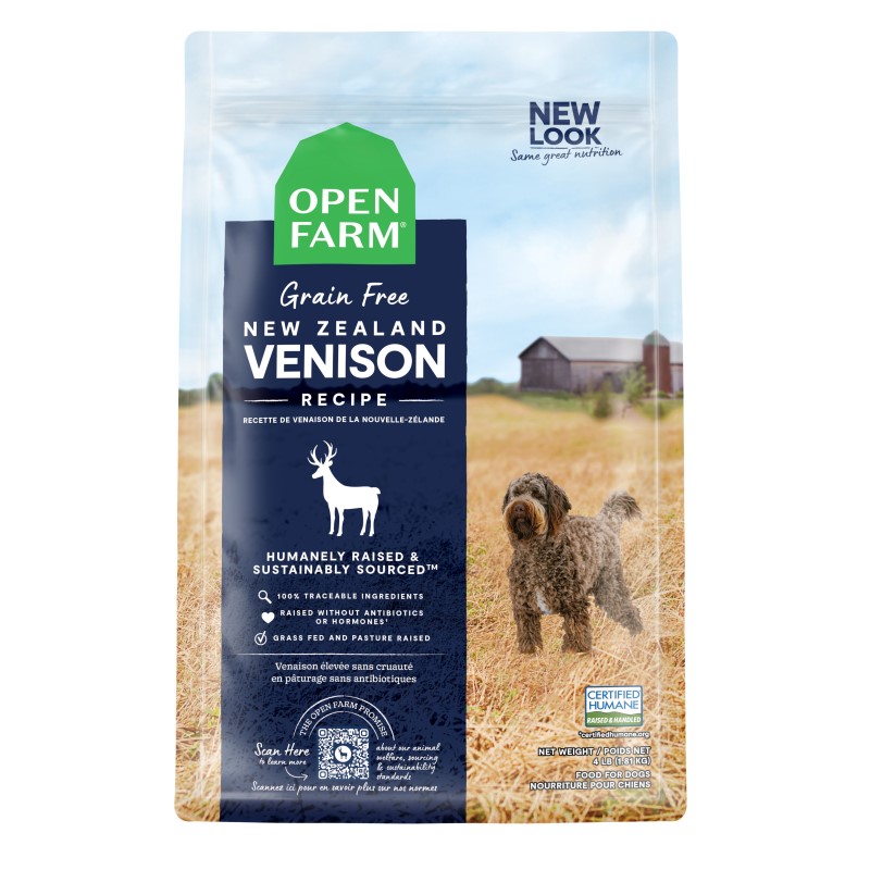 Open Farm-Grain-Free New Zealand Venison Dry Dog Food
