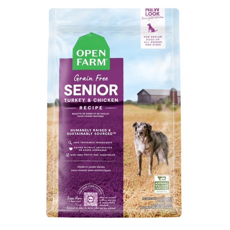 Open Farm-Grain-Free Senior Recipe Dry Dog Food