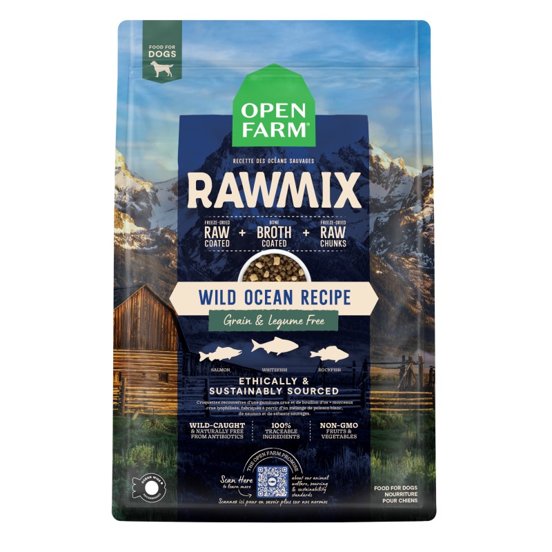 Open Farm-Grain-Free RawMix Wild Ocean Recipe Dog Food