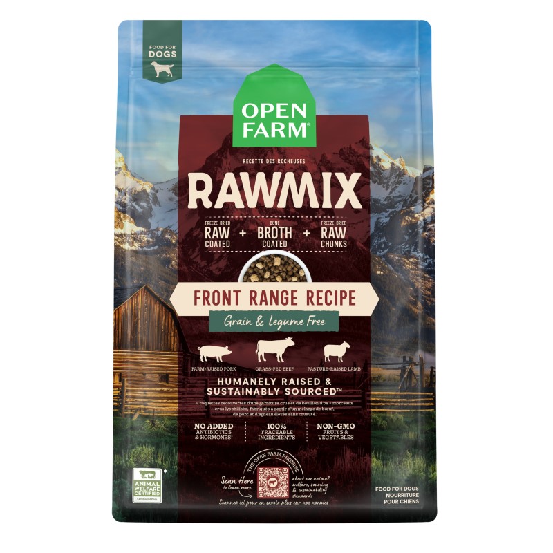 Open Farm-Grain-Free RawMix Front Range Recipe Dog Food