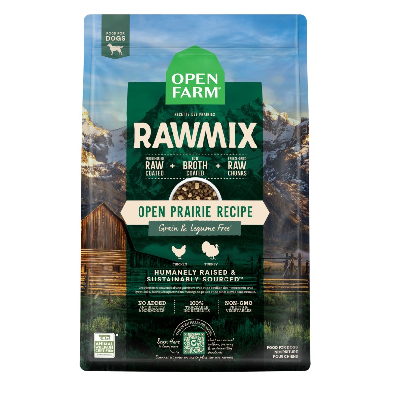 Open Farm-Grain-Free RawMix Open Prairie Recipe Dog Food