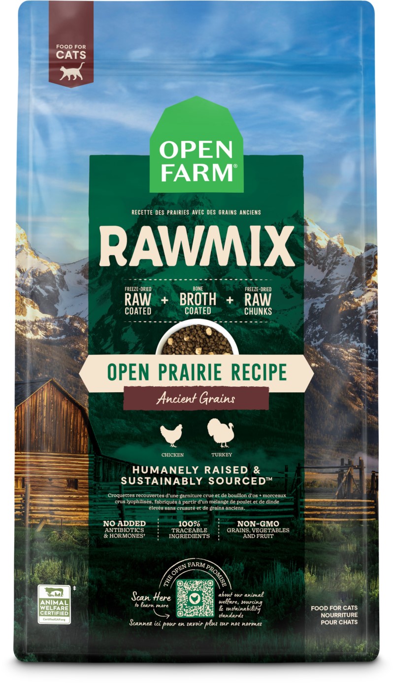 Open Farm-Grain-Free RawMix Open Prairie Recipe Cat Food