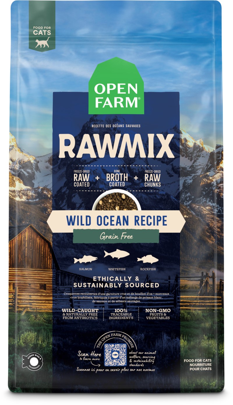 Open Farm-Grain-Free RawMix Wild Ocean Recipe Cat Food