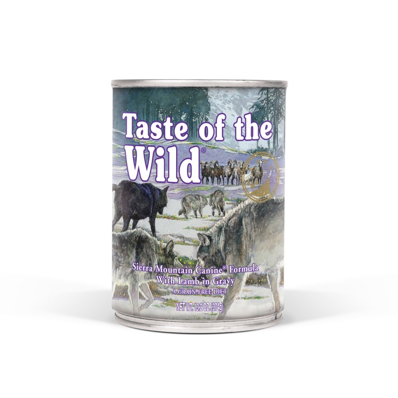 Taste of the Wild-Sierra Mountain Canine Canned Dog Food
