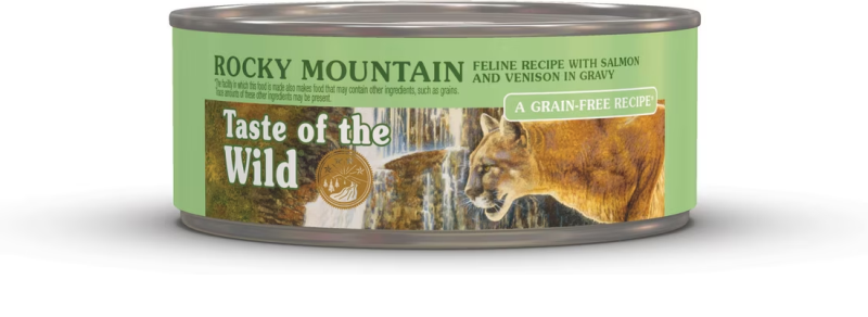 Taste of the Wild-Rocky Mountain Formula with Salmon & Venison in Gravy