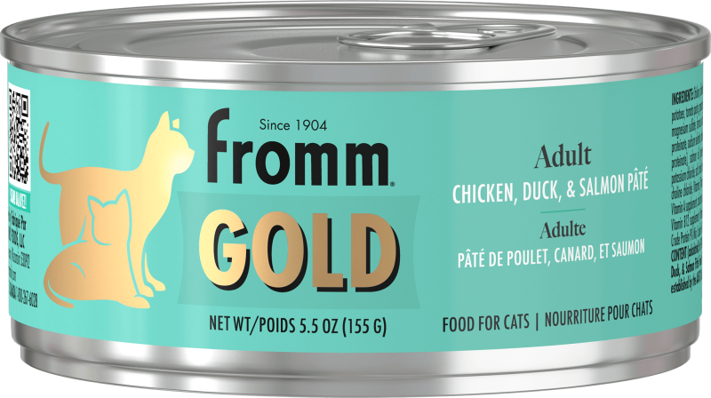 Fromm-Gold Chicken, Duck & Salmon Pate Canned Cat Food