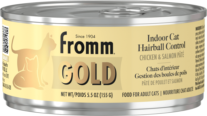Fromm-Gold Indoor Cat Chicken & Salmon Pate Canned Cat Food