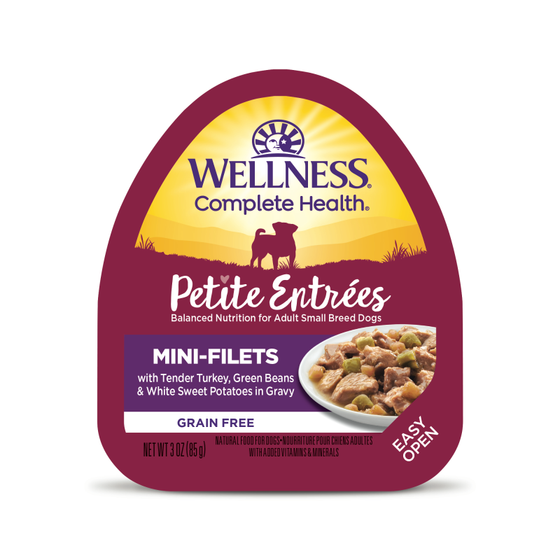Wellness-Petite Entrees Mini-Filets Grain Free Tender Turkey Recipe Wet Dog Food