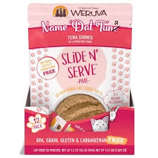 Weruva-Slide N' Serve Grain Free Name 'Dat Tuna Tuna Dinner Wet Cat Food Pouch