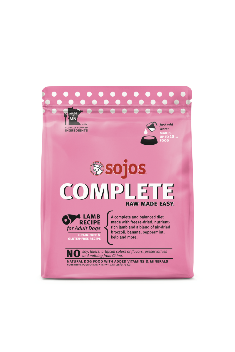Sojos-Complete Lamb Recipe Adult Grain-Free Freeze-Dried Dehydrated Dog Food